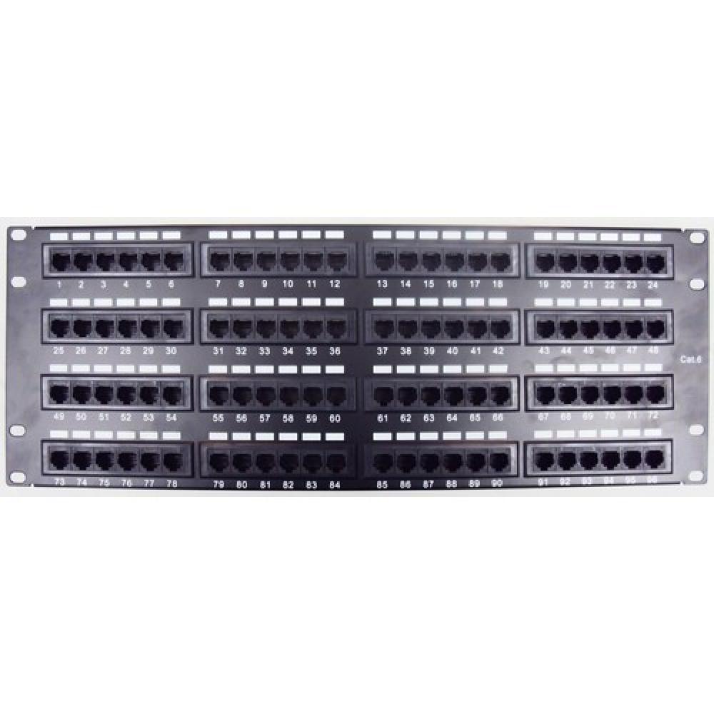 Cat6 High Density Patch Panels 96 Port