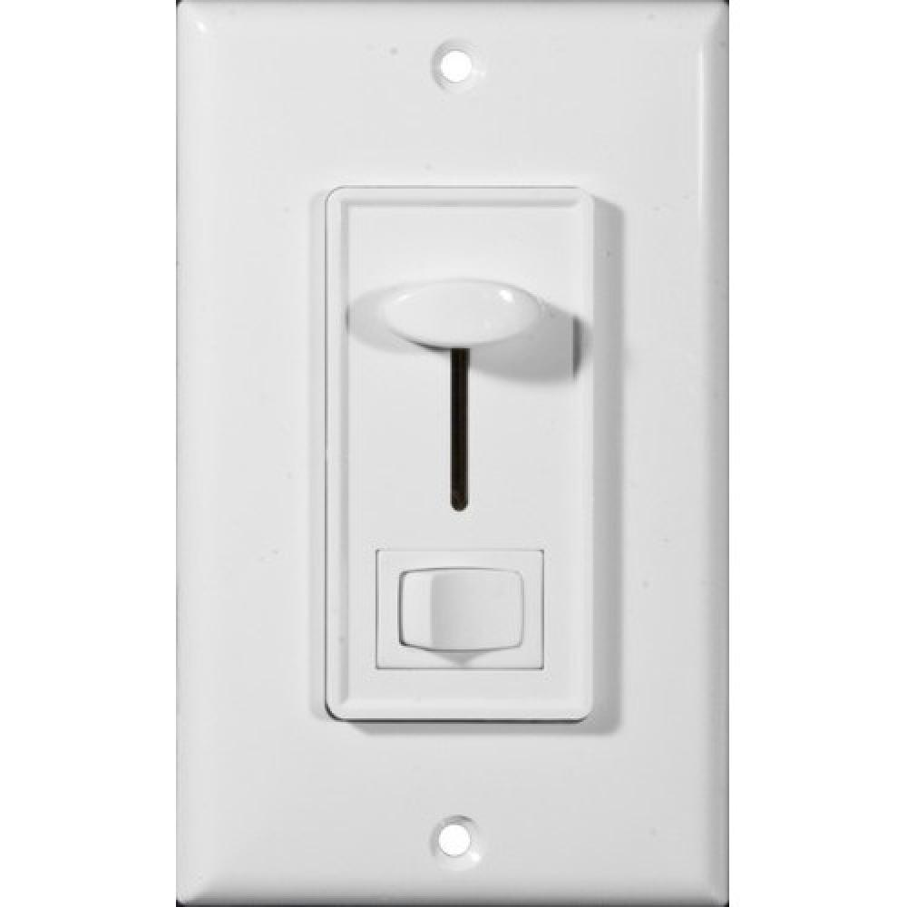 Wh SP Slide Dimmer On/Off Sw