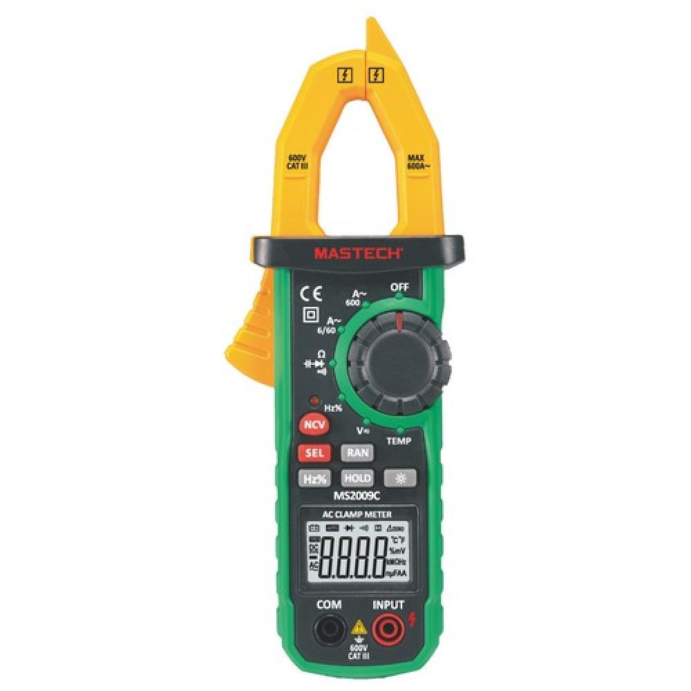 Digital AC Clamp Meter with Temperature