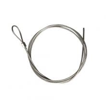Morris 17213 - Wire Rope Looped End 1/8" x 60"