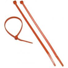 Morris 20627 - Fluorescent Orange NylonCbl Ties 50LB 8"