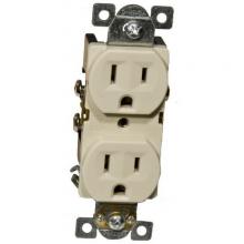 Morris 82140 - Commerc Duplex Receptcle 15A 125V Ivory