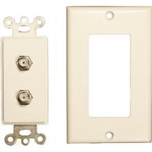 Morris 85223 - 2Pece Deco Dul F Con WallPlat Lt. Almond