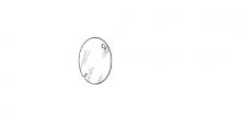Mulberry 11001 - 3.5"ROUND BLANK COVER