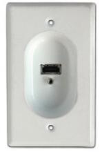 Mulberry 40565 - 1G WHITE RECESSED HDMI