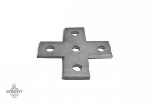 Robroy Industries F-1501-316 - 5 Hole Cross Plate 316