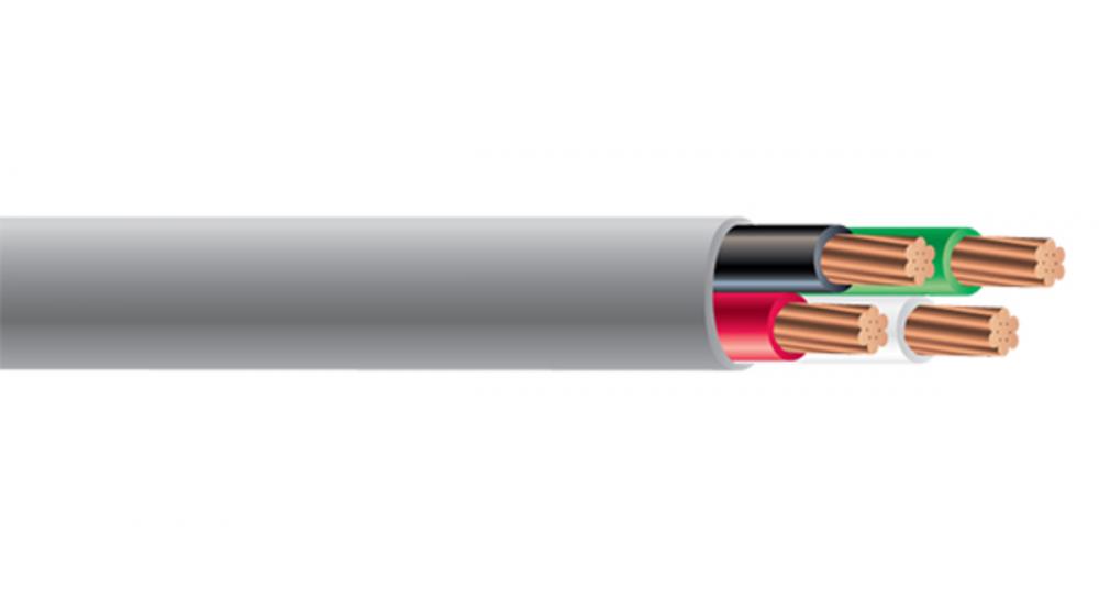 22 AWG 4/C STRANDED CU N/S CM/CL2 WE 1000PB