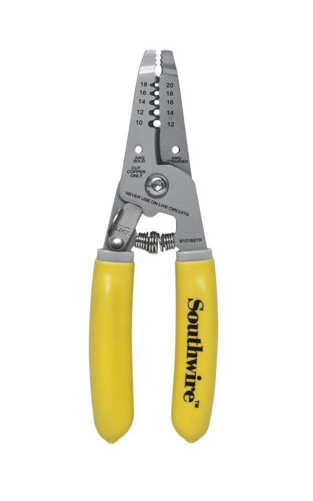 CUTTER, COMPACT STRIPPER 10-18 AWG SOL &