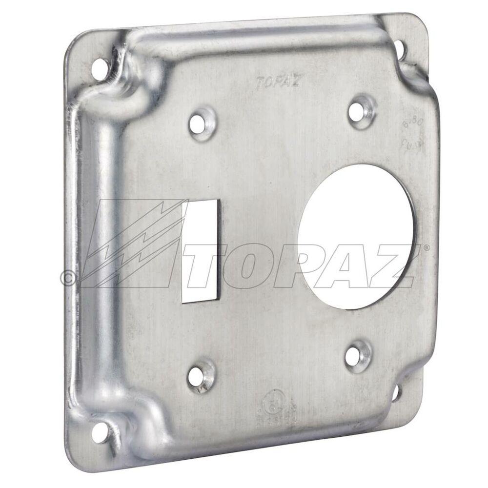 4&#34;SQ COVER TOGGLE/15A 1.406&#34; DIAMETER  5