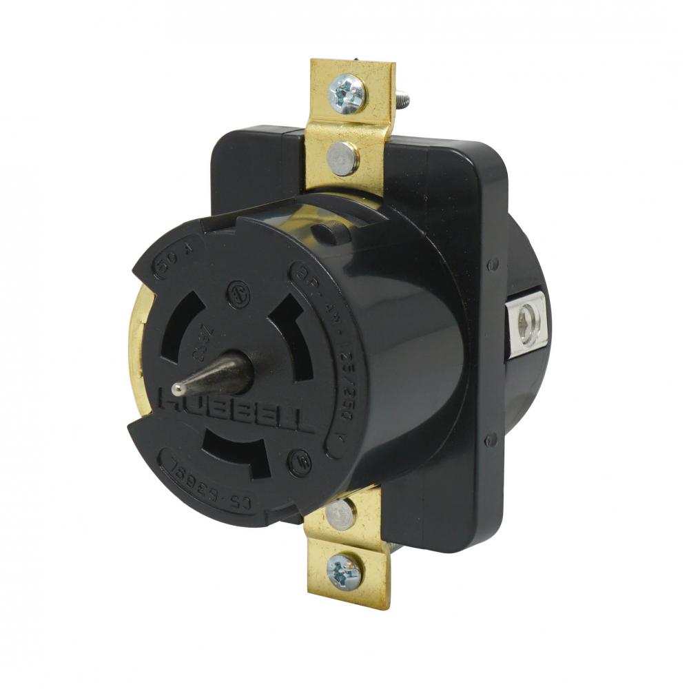 PNL MNT 50A CAL RECEPTACLE