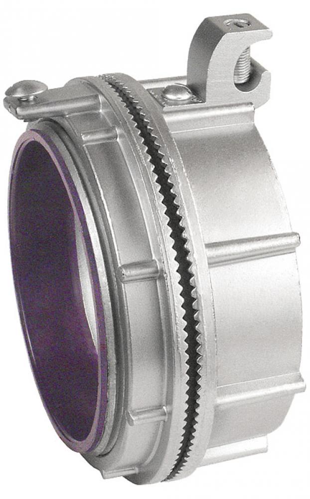 3in Di-Cst Zinc Myrs Hub w Grounding Lug