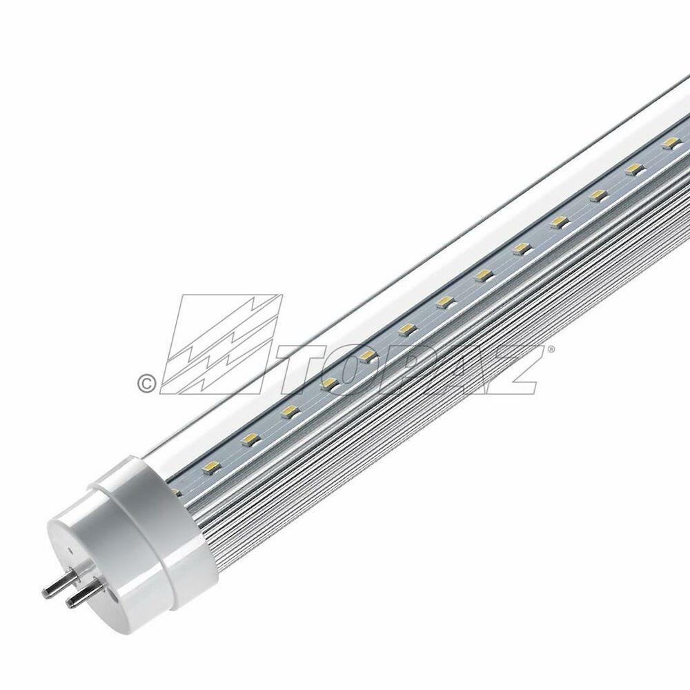 20PK 18W DLC 48&#34; LED T8 CLEAR 5000K UNV