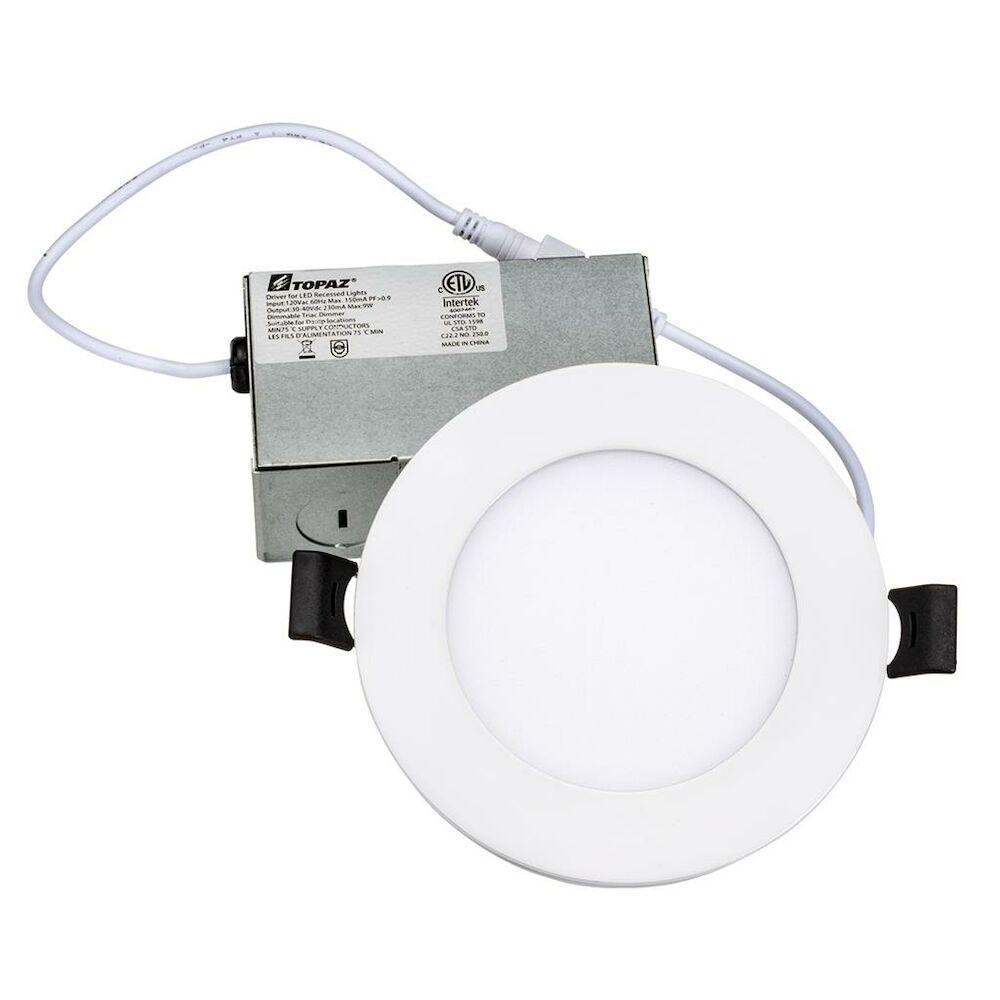 40PK 9W 4&#34;ROUND LED SLIM DOWNLIGHT 30K -ES-