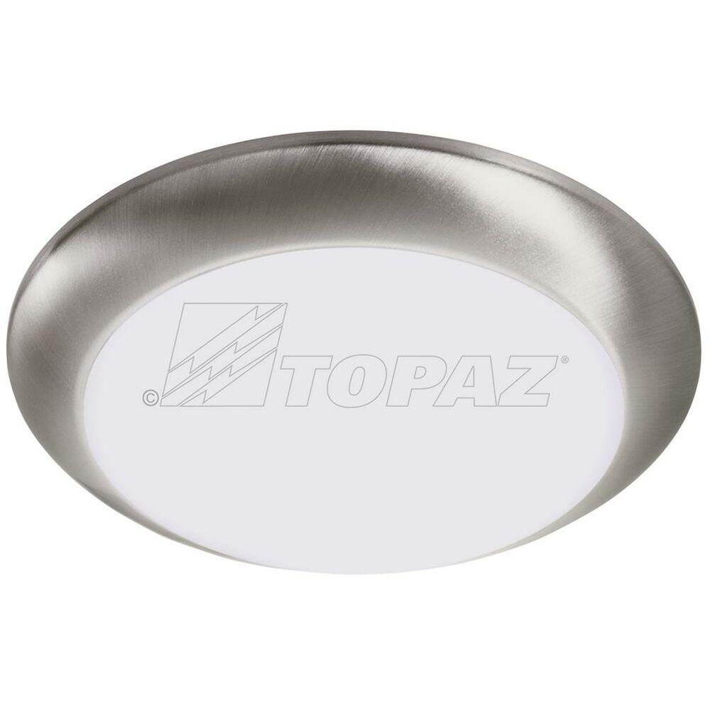 24PK 6&#34; 15.5W DIMMABLE BRUSHED NICKEL DISK L