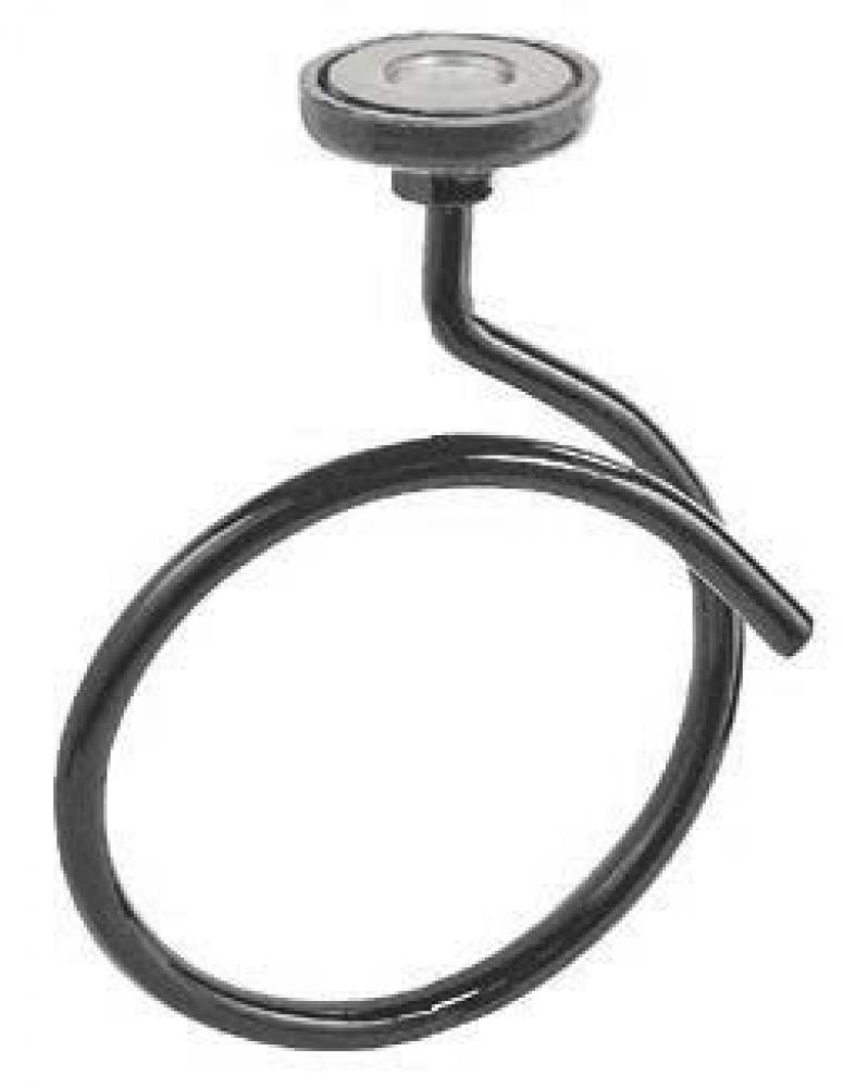 Magnetic Bridle Ring 1-1/4in Black 15 lb