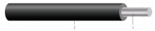 Southwire 58367389 - PV 2/0 Str 3EAL XLP Bk 2KV 10kR