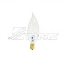 Southwire 25CFC-51 - 25/500PK 25W FLAME-TIP CLEAR E12 120V