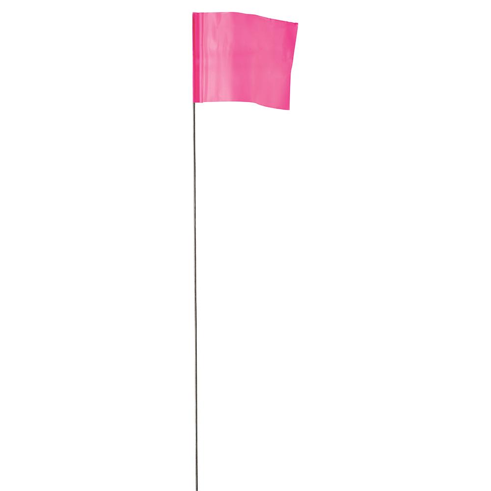 Pink Stake Flags