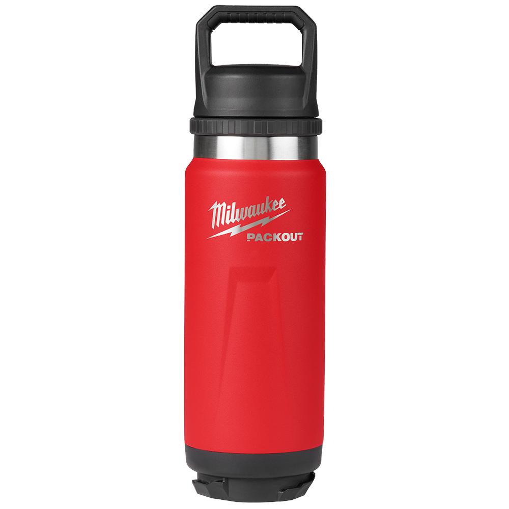 24oz Insulated Bottle Chug Lid RED