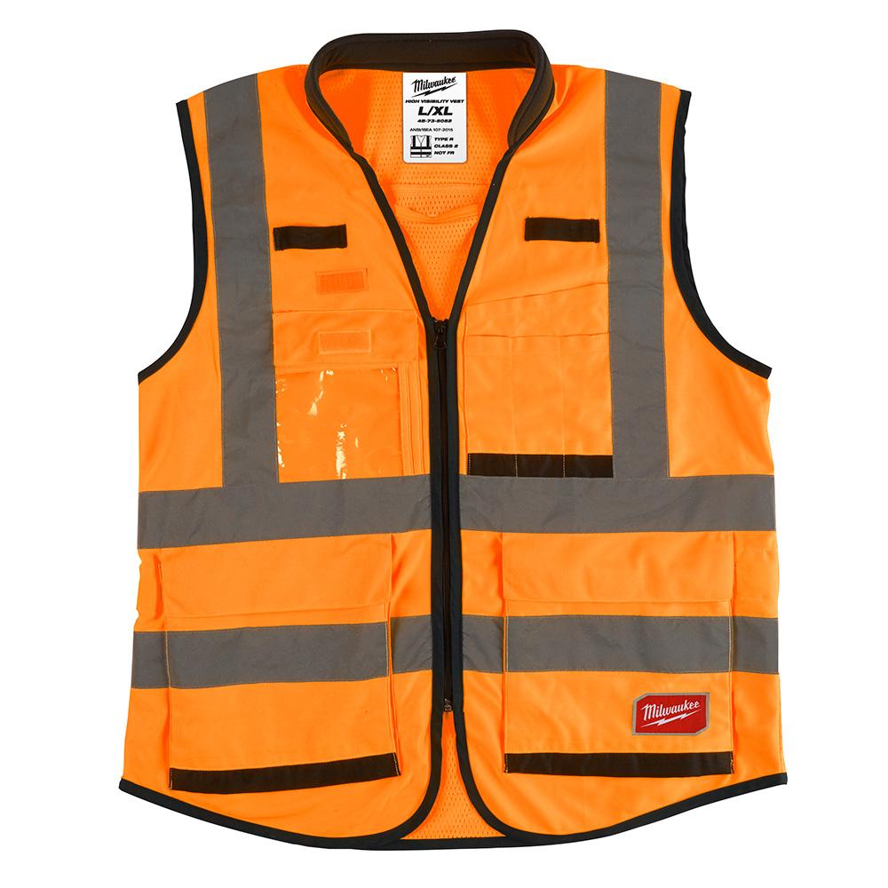 Hi Vis Org Prfrm Sfty Vest-XXL/XXXL