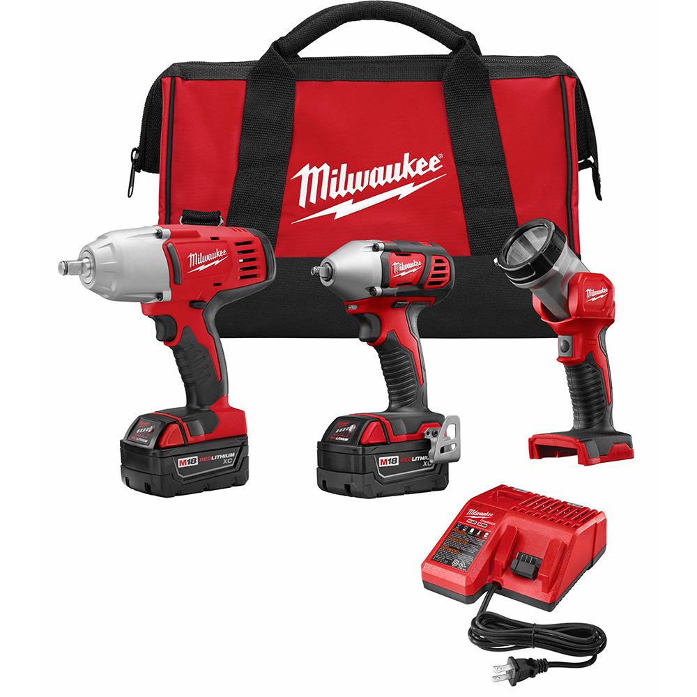 M18 LITHIUM-ION 3-Tool Combo Kit