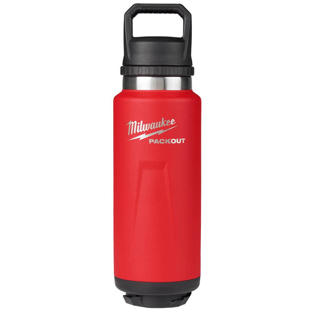 36oz Insulated Bottle Chug Lid RED