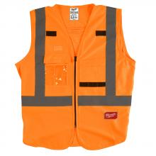 Milwaukee Electric Tool 48-73-5074 - HI-VIS VEST - ORANGE - 4X/5X (CSA)