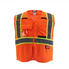 Milwaukee Electric Tool 48-73-5175 - CL2 CSA BRKAWAY ORNG MESH VEST S/M