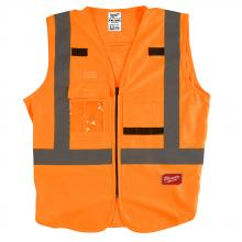 Milwaukee Electric Tool 48-73-5034 - HI-VIS VEST - ORANGE - 4X/5X