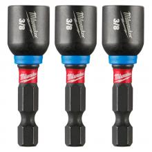 Milwaukee Electric Tool 49-66-4525 - 3/8” Magnetic Nut Driver 3PK