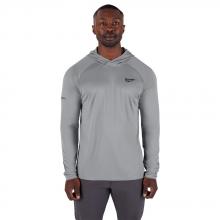 Milwaukee Electric Tool M550G-M - WORKSKIN™ Hooded Shirt - Gray M