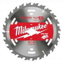 Milwaukee Electric Tool 48-40-1713 - 7-1/4" 24T Wrm Drive Gen Const 25PK