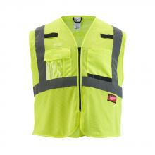 Milwaukee Electric Tool 48-73-5113 - CL2 YELLOW MESH VEST - 2XL/3XL