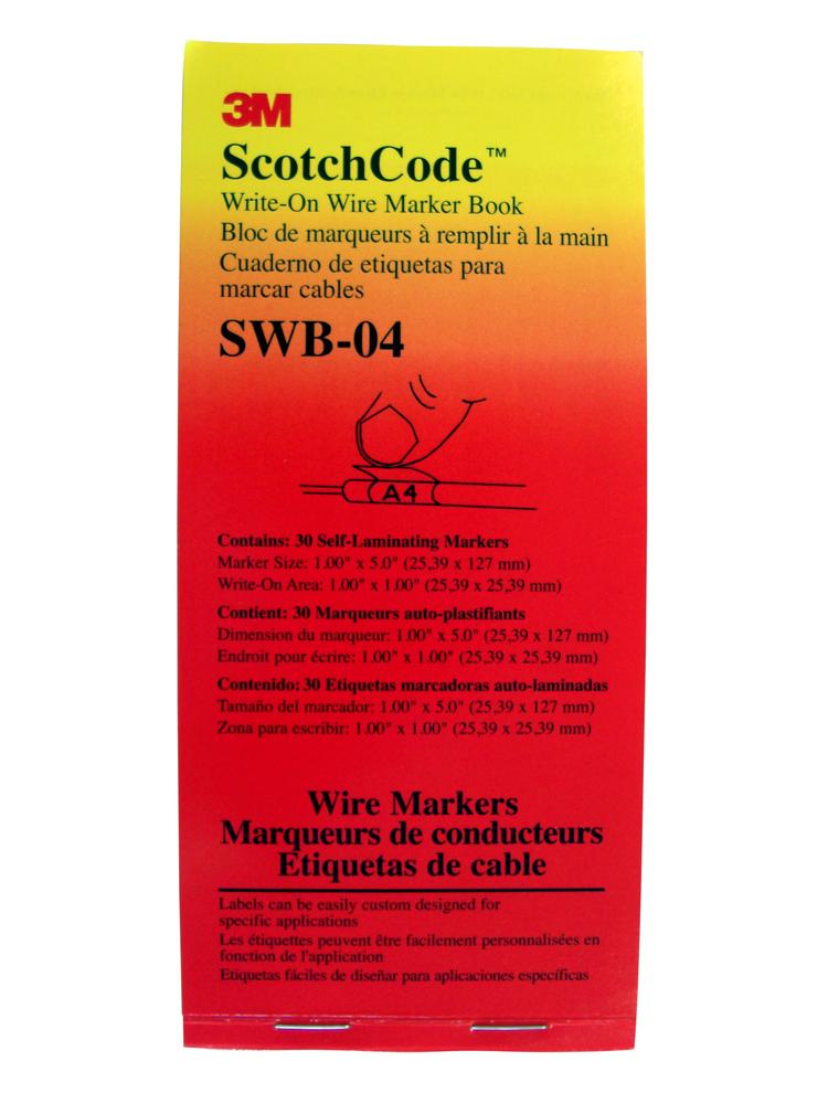 SWB-4 WRITE-0N BOOK 1.0 X 5.9&#34; MARKER
