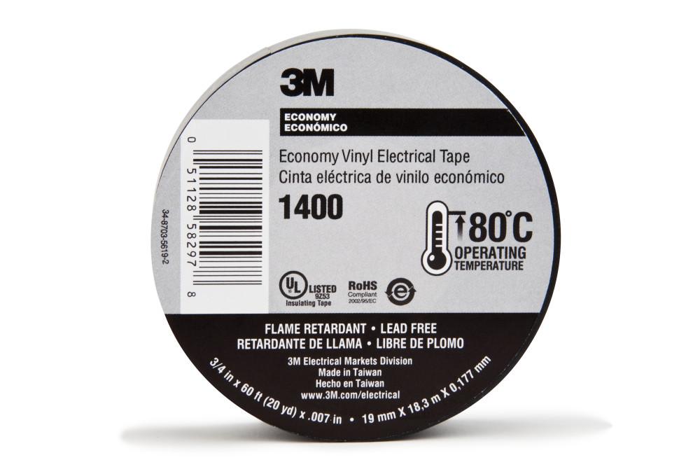 3M™ Economy Vinyl Electrical Tape 1400C