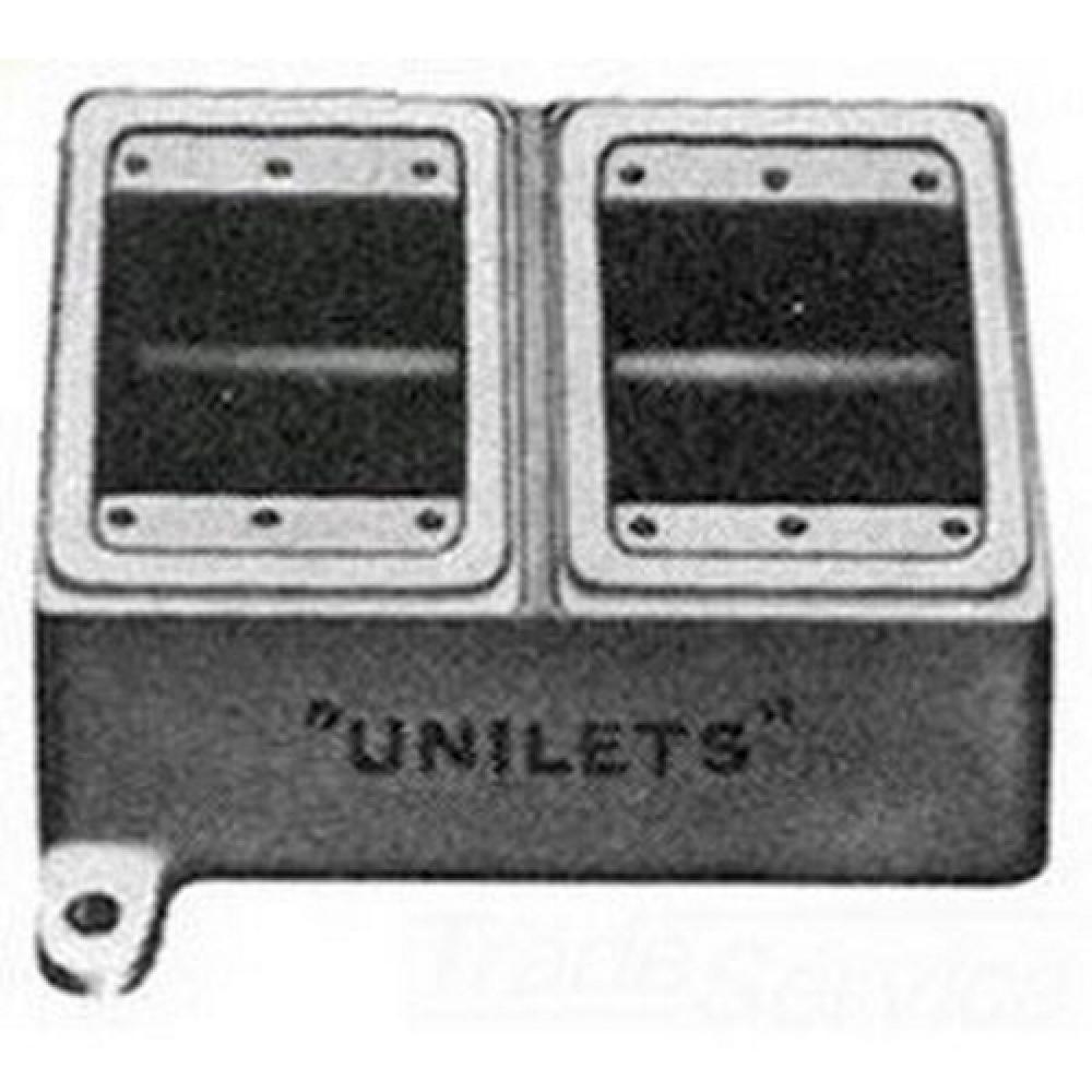 2 GANG RIDGE TOP UNILET