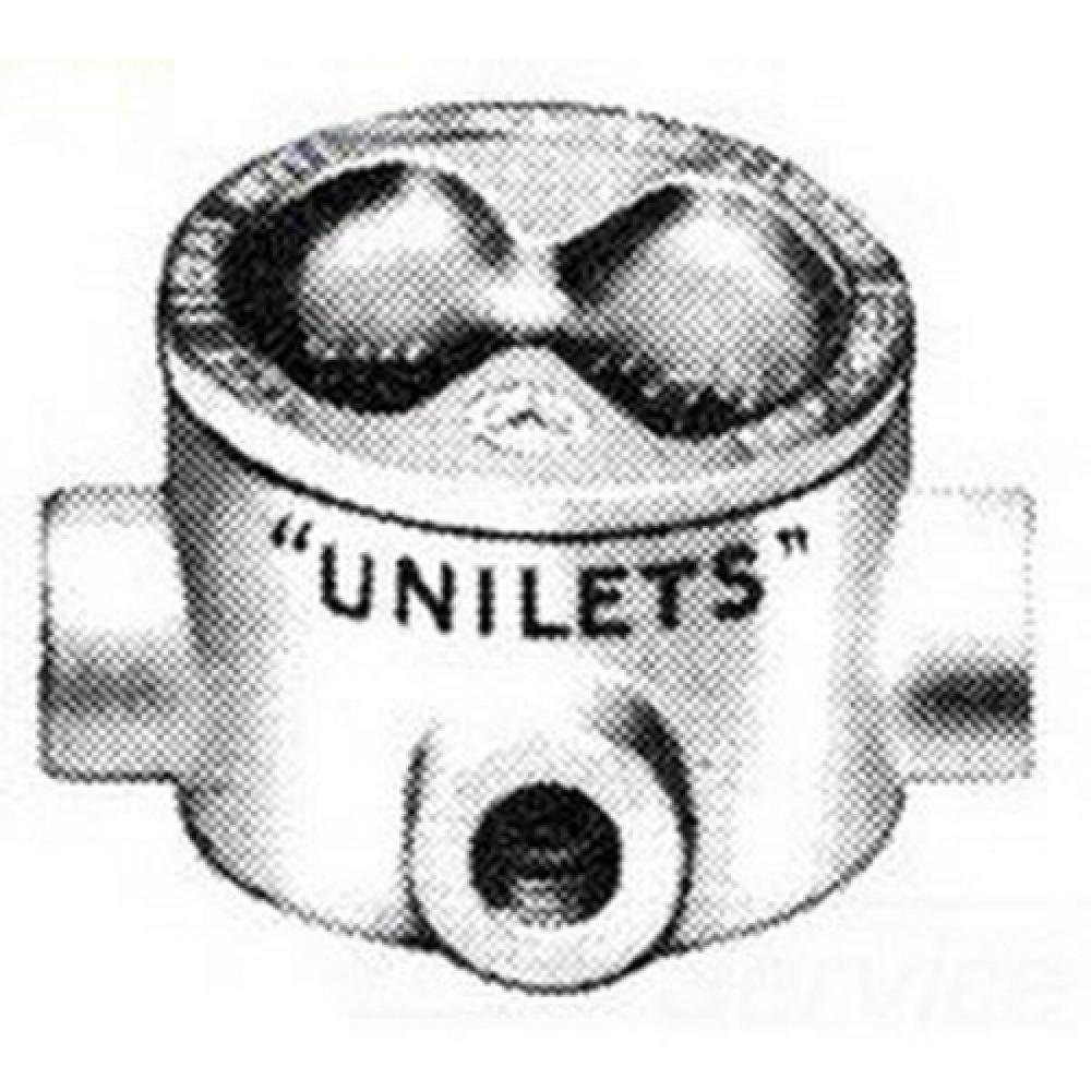 UNILET 1/2  W/COVER