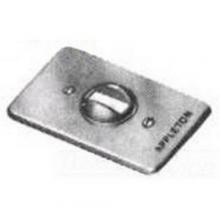 Appleton Electric FSK-1TSG - SINGLE GANG UNILET COVER