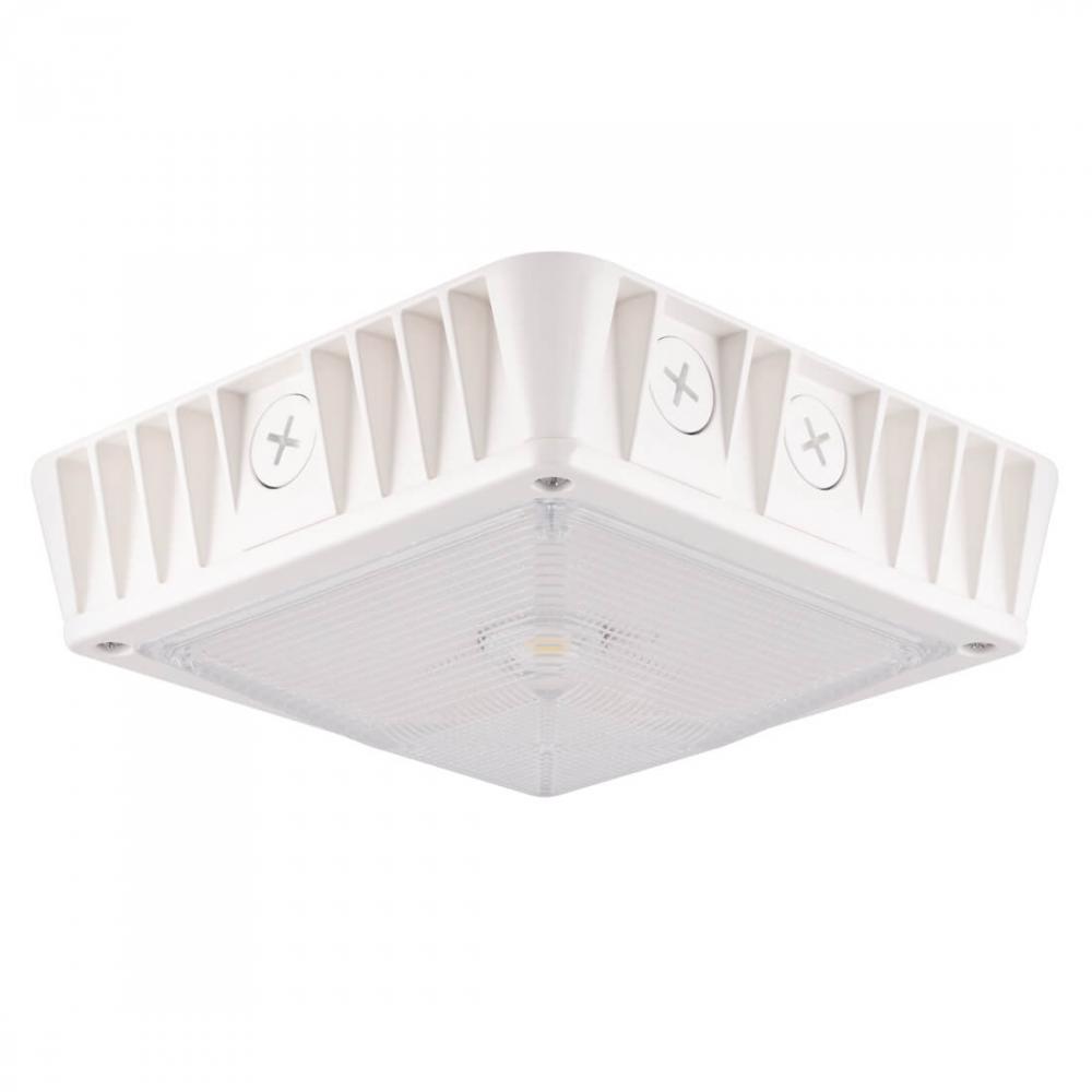 Clite LED QUICK CONNECT SQ CANOPY, 4500L, 5K, WH