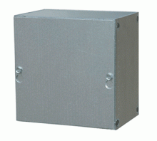 E-Box 30244SCPKO - TYP1 PNTD GALVSCREW CVR BOX W KO'S 04615