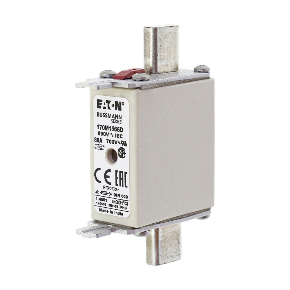 FUSE 80A 690V aR DIN 000 HSDNH