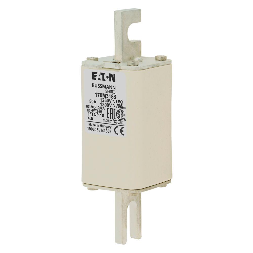 FUSE 50A 1250V 1*TN/110 AR CU