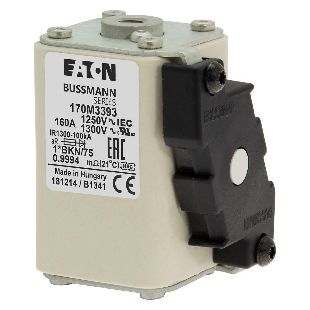 FUSE 160A 1250V 1*BKN/75 AR CU