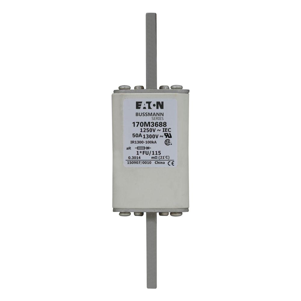 FUSE 50A 1250V 1*FU/115 AR CU