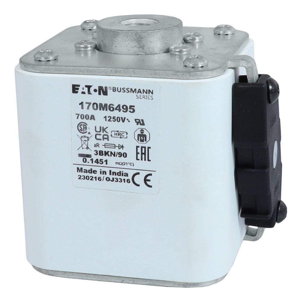 FUSE 700A 1250V 3BKN/90 AR CU