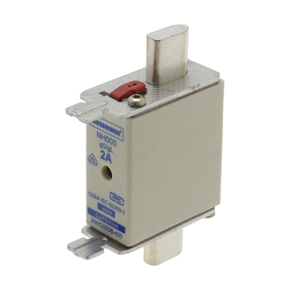 NH FUSE 2A 400V GG/GL SIZE 000