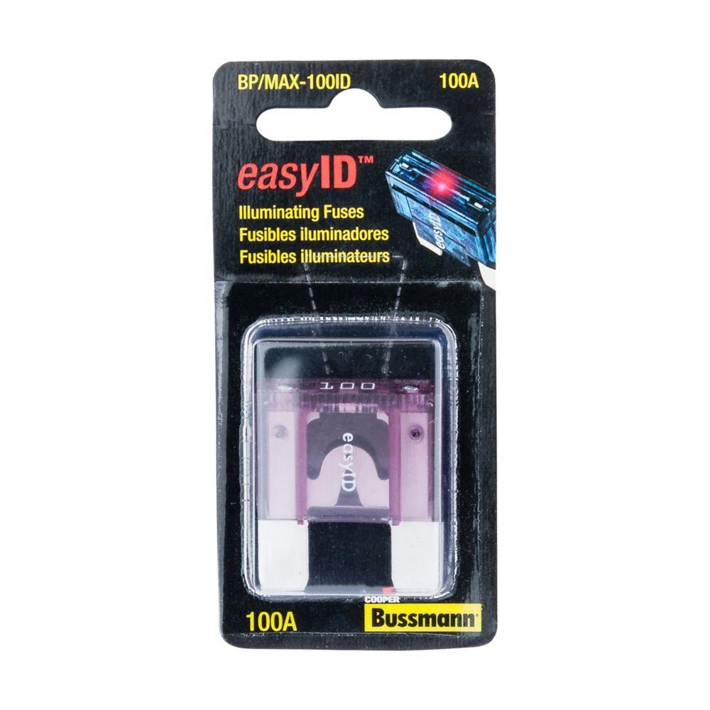 MAX 100 AMP easyID FUSE - 1 PER CARD