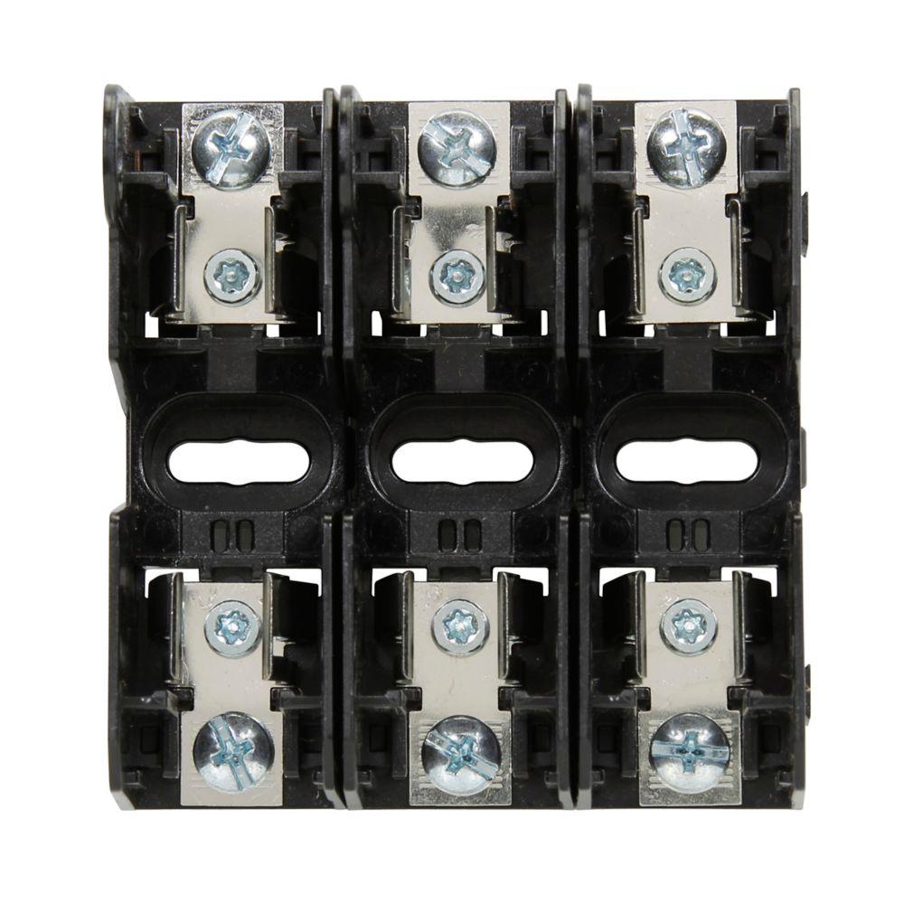 Class J fuse block 600V 30A Screw 2 pole