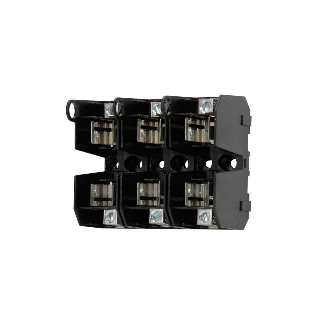 Class J fuse block 600V 60A 3 pole