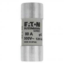 Eaton Bussmann C22G80 - CYLINDRICAL FUSE 22 x 58 80A GG 500V AC